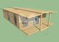 Fireproof Rumah Kontainer Lipat Biaya Rendah, Mobile Tiny House For Living
